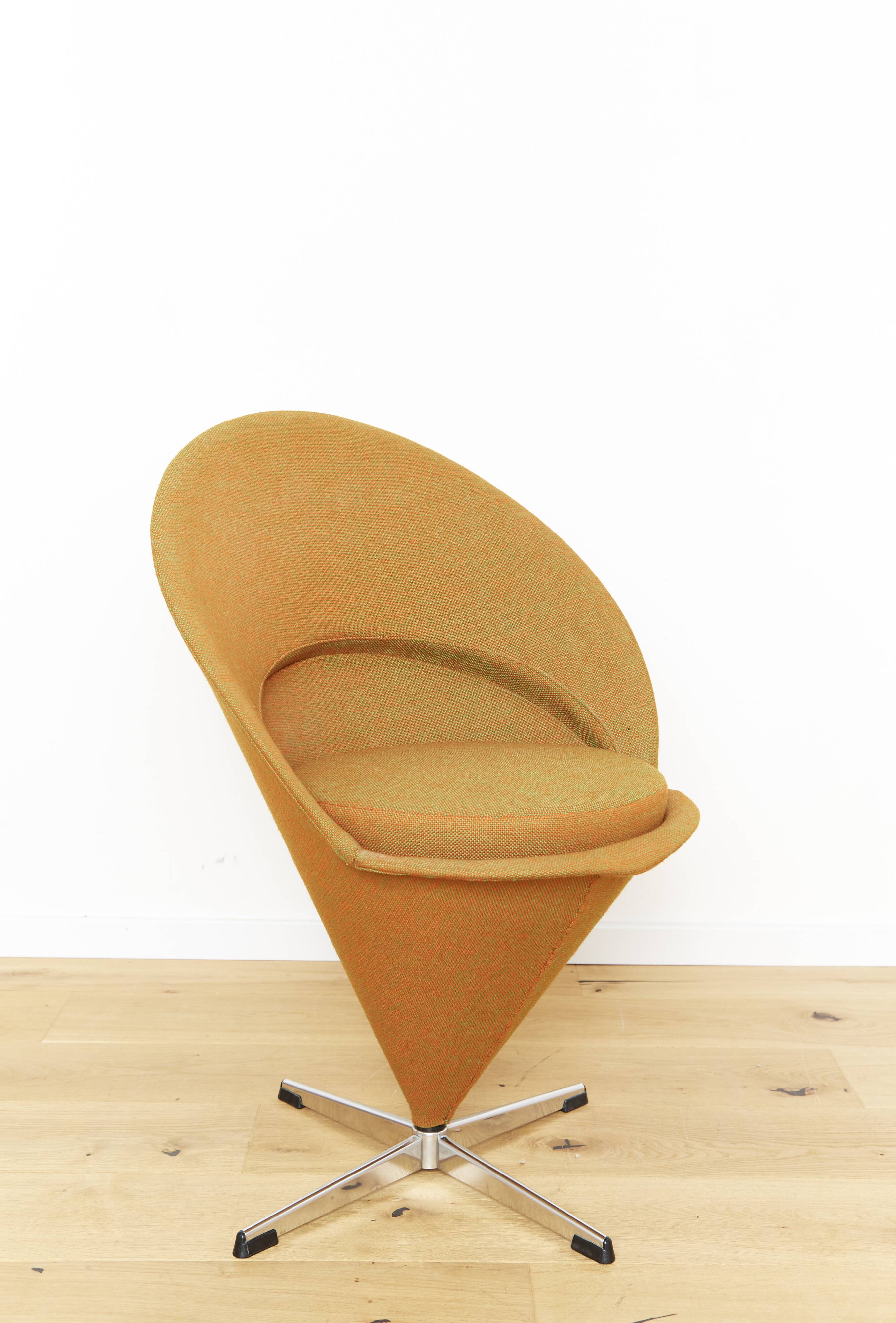 Chaise Cône Vintage par Verner Panton pour Gebrüder Nehl