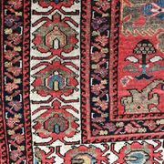 Former carpet Persian Malayer 19th century handmade 134 X 185 CM