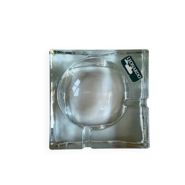 Cendrier verre Leonardo