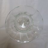 Cup on glass stand 22cm high