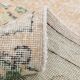 Soft Peach Muted Wool Vintage Rug For Home Decor, 184x292 Cm