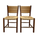 Pair of mulched chairs