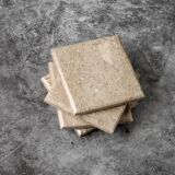 Madeji – Travertine Coasters - set of 4
