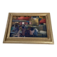 Oil painting signed canvas dimensions: height -32.5 cm - width 42 cm -