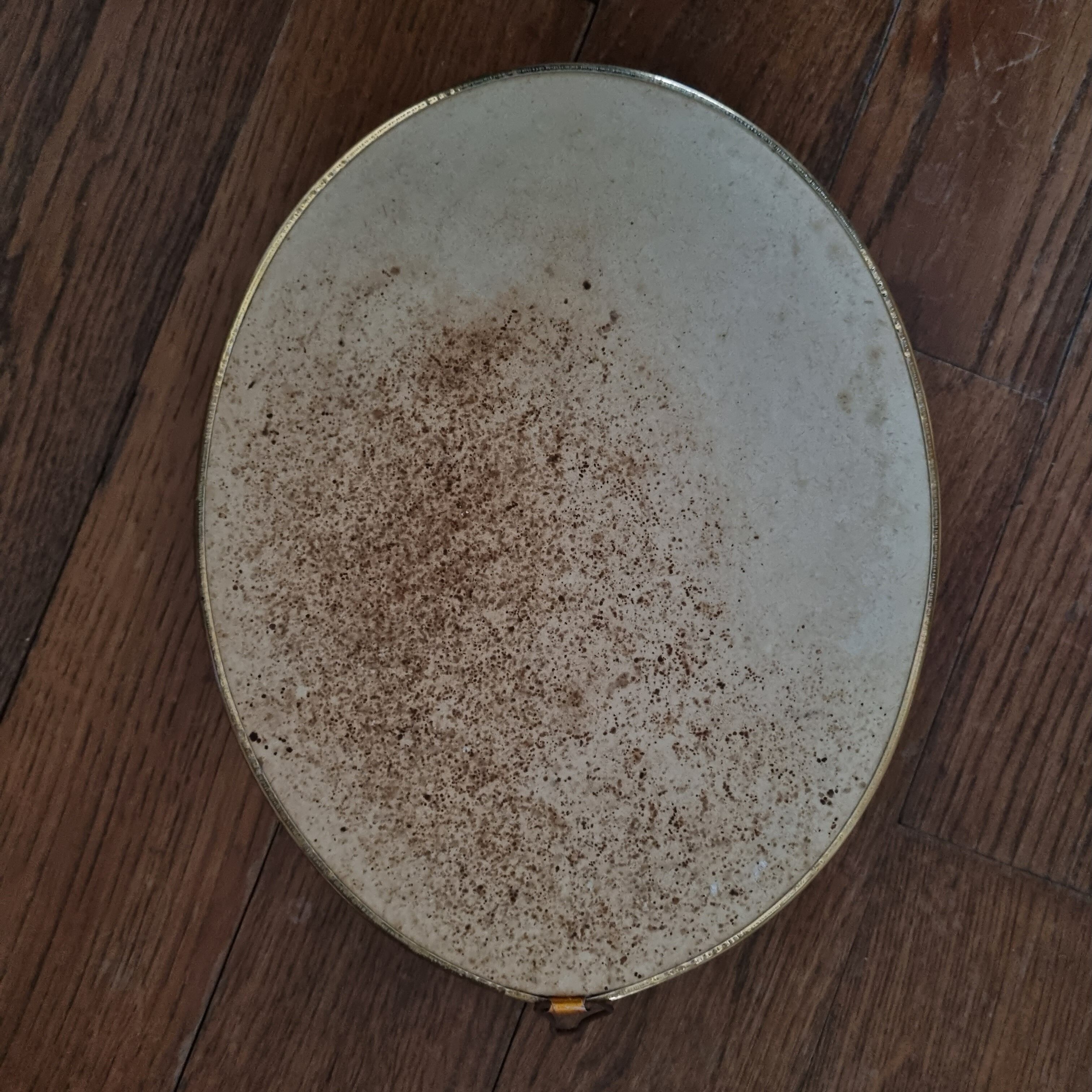 Vintage ex voto religious frame