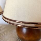 Pair of bedside lamps foot ball