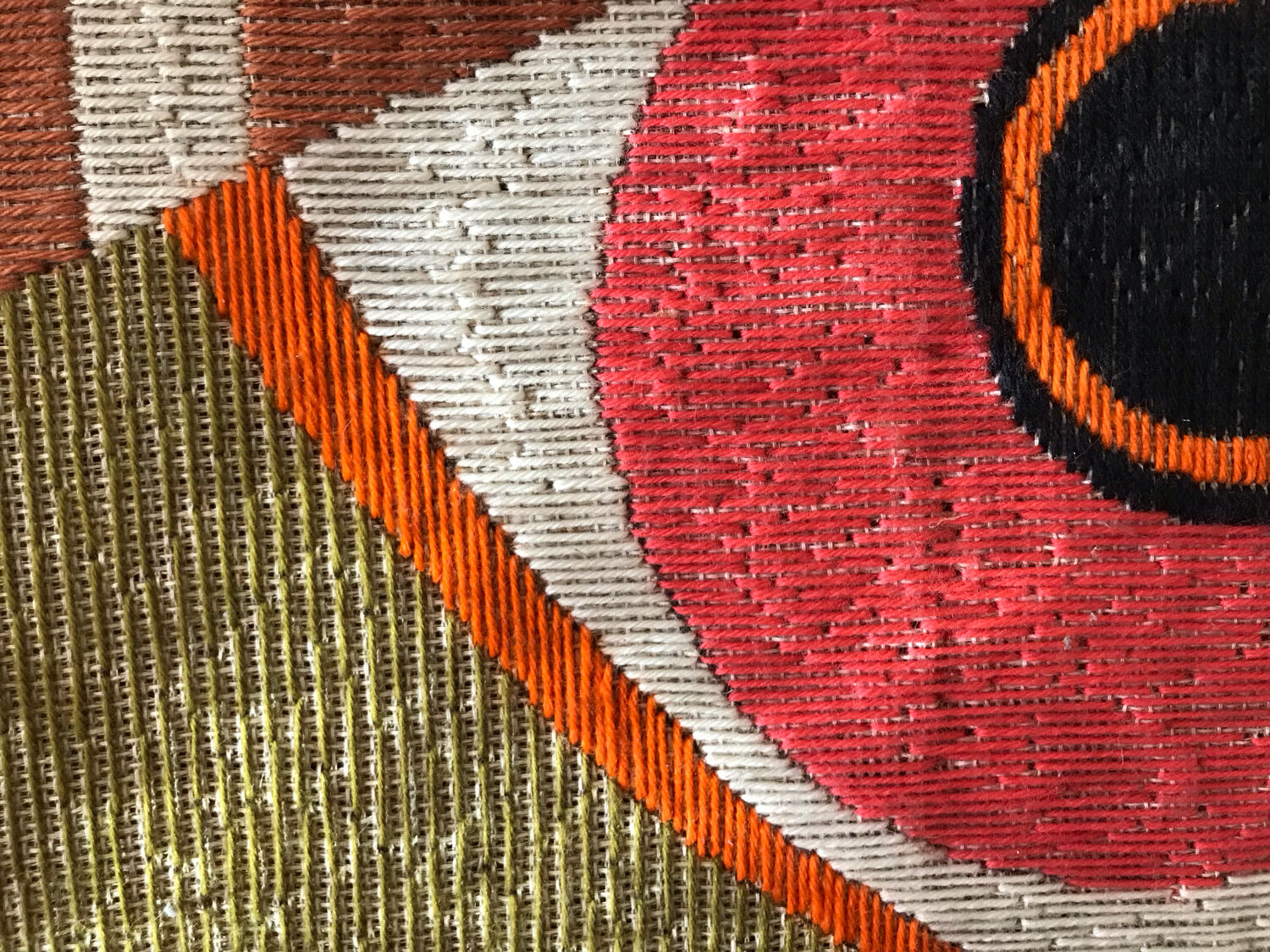 Tapisserie murale vintage .