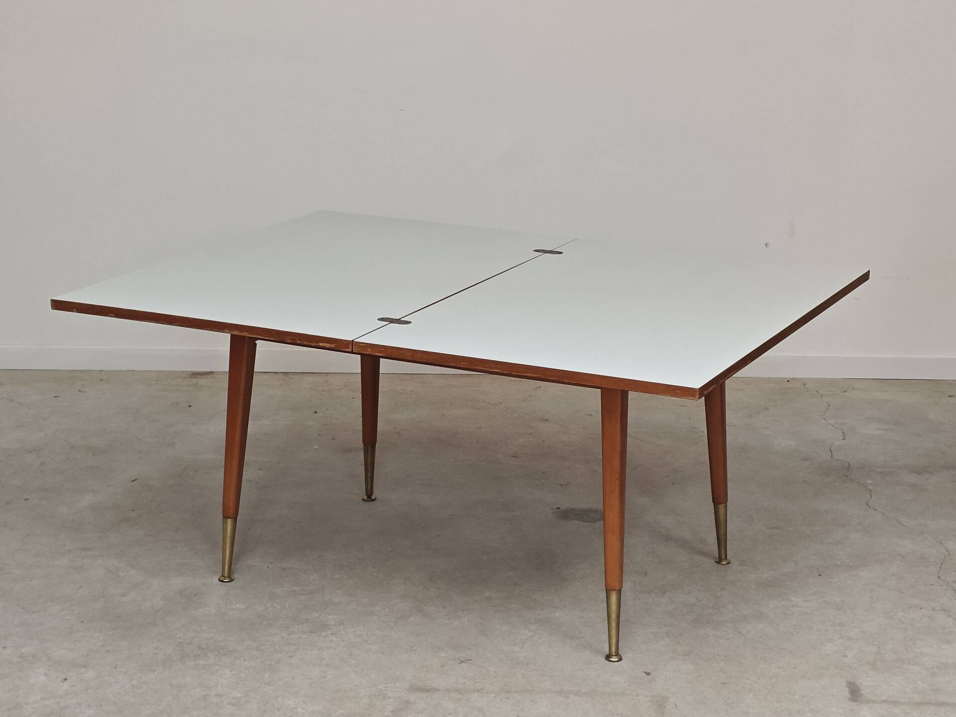 Coffee table, dining table for 6, East Germany.