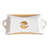 Plateau Vide-Poche en Porcelaine Royal Limoges - Doré Vintage