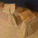 Set of 2 wooden plant stands.