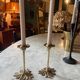 Pair of vintage brass candlesticks