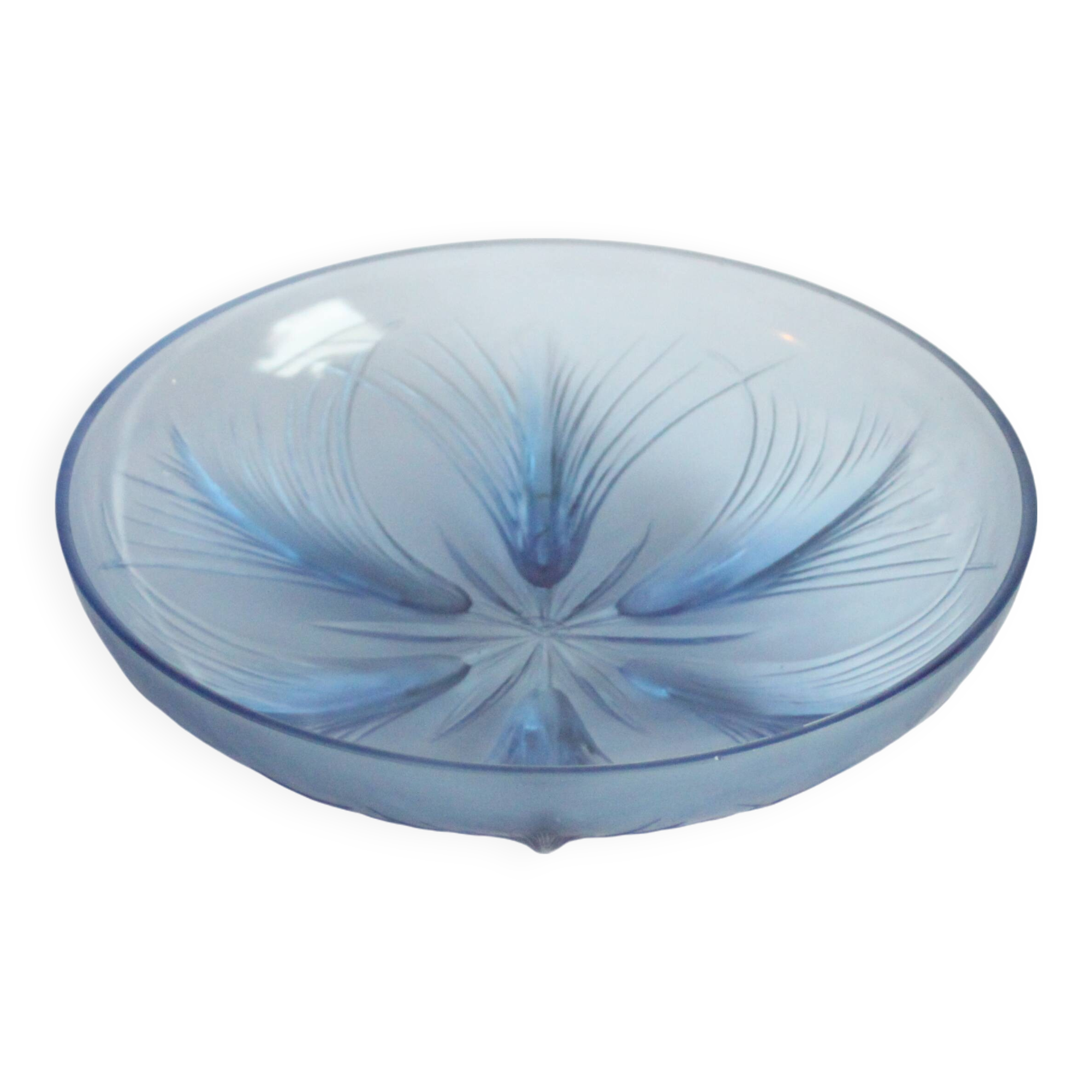 Papyrus bowl by Verlys glass, 1930s
