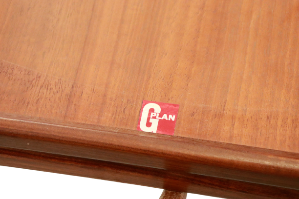 Round g-plan vintage dining table extendable 'breadsell'