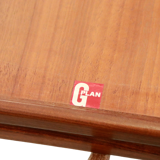 Round g-plan vintage dining table extendable 'breadsell'