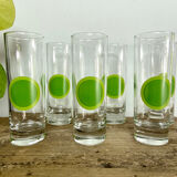 6 Long Drink 70' glasses