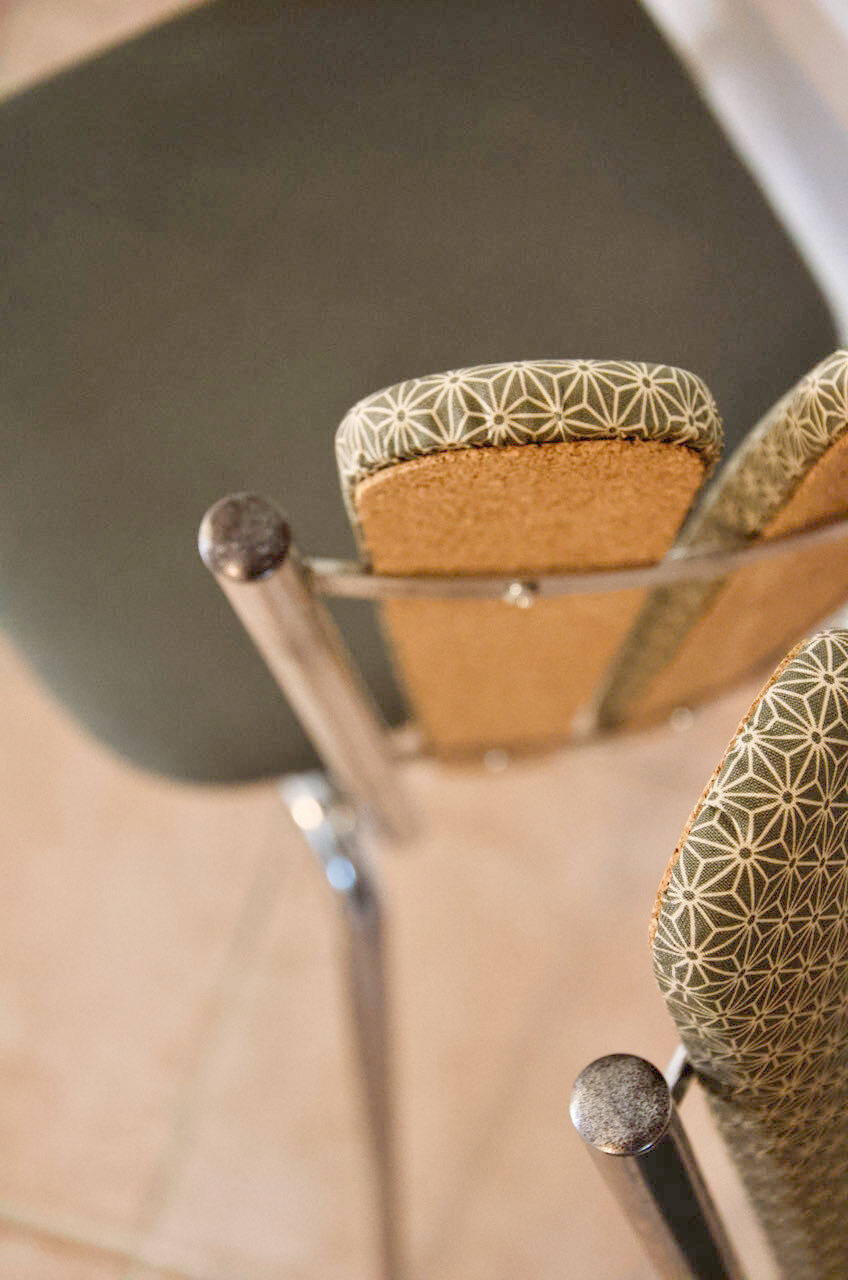 Pair of petal chairs