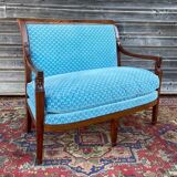 Mahogany bench period consulate return from Egypt