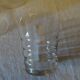 Set of 11 glasses decorated with "beading" decoration