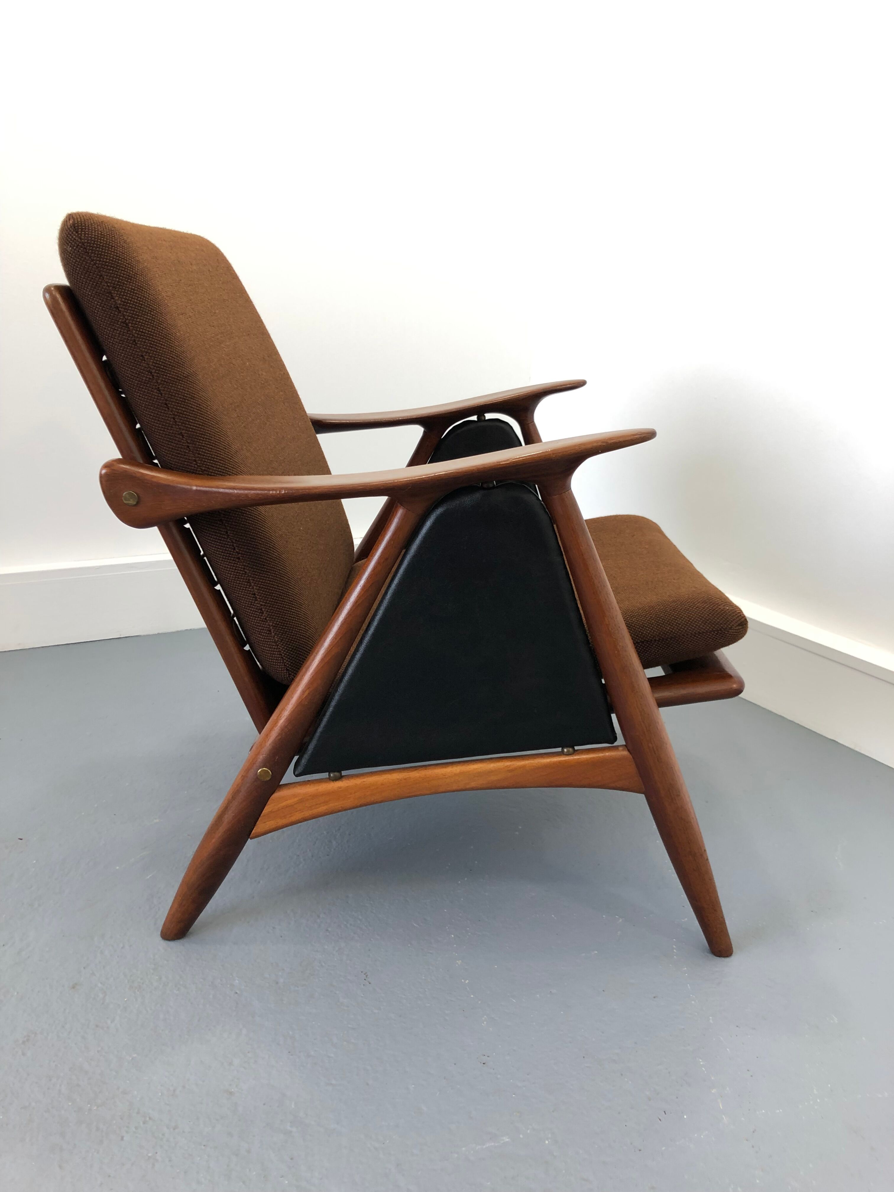 Vintage Danish Modern Lounge Chair, 1960s
