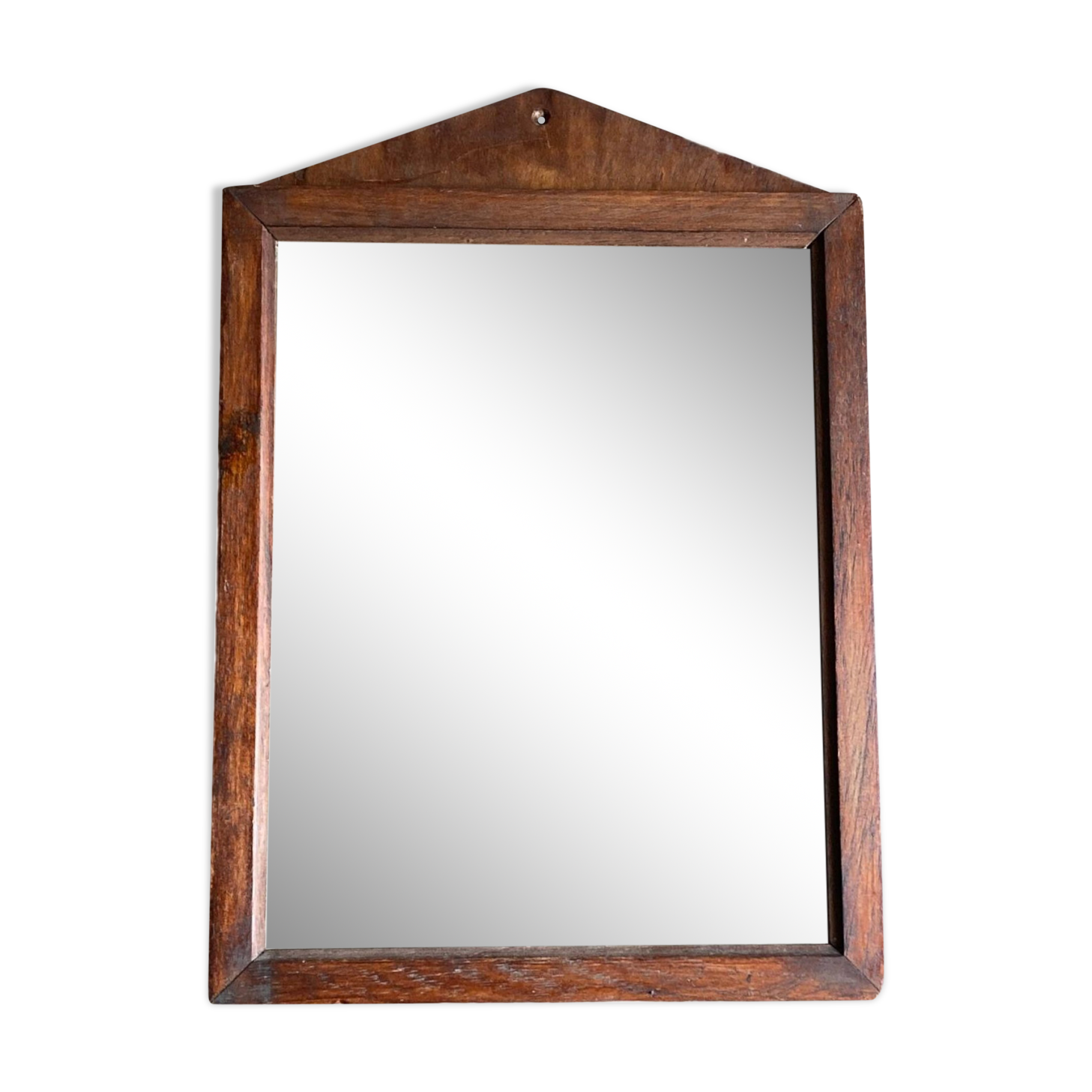 Miroir néo classique directoire en plywood 1960
