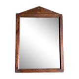 Neo classic directorial mirror in plywood 1960