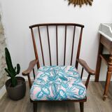 Baumann reupholstered fan chair