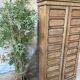 Antique oak storage cabinet – chic country style