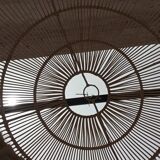 XXL rattan pendant light Natural rattan light