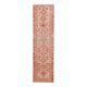 1970s Turkish Hand-Knotted Wool Cotton Pink Runner Rug 80x310