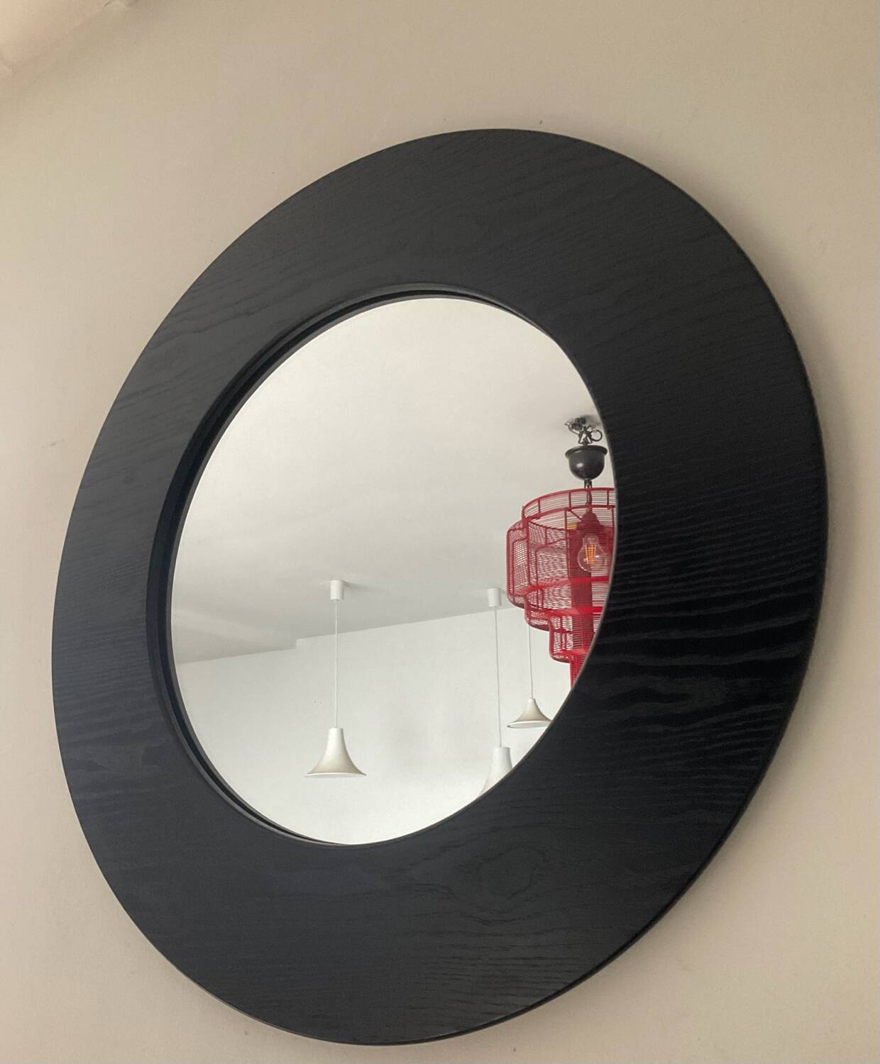 Schönbuch round mirror from the 70s-80s