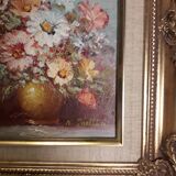 Flower bouquet painting