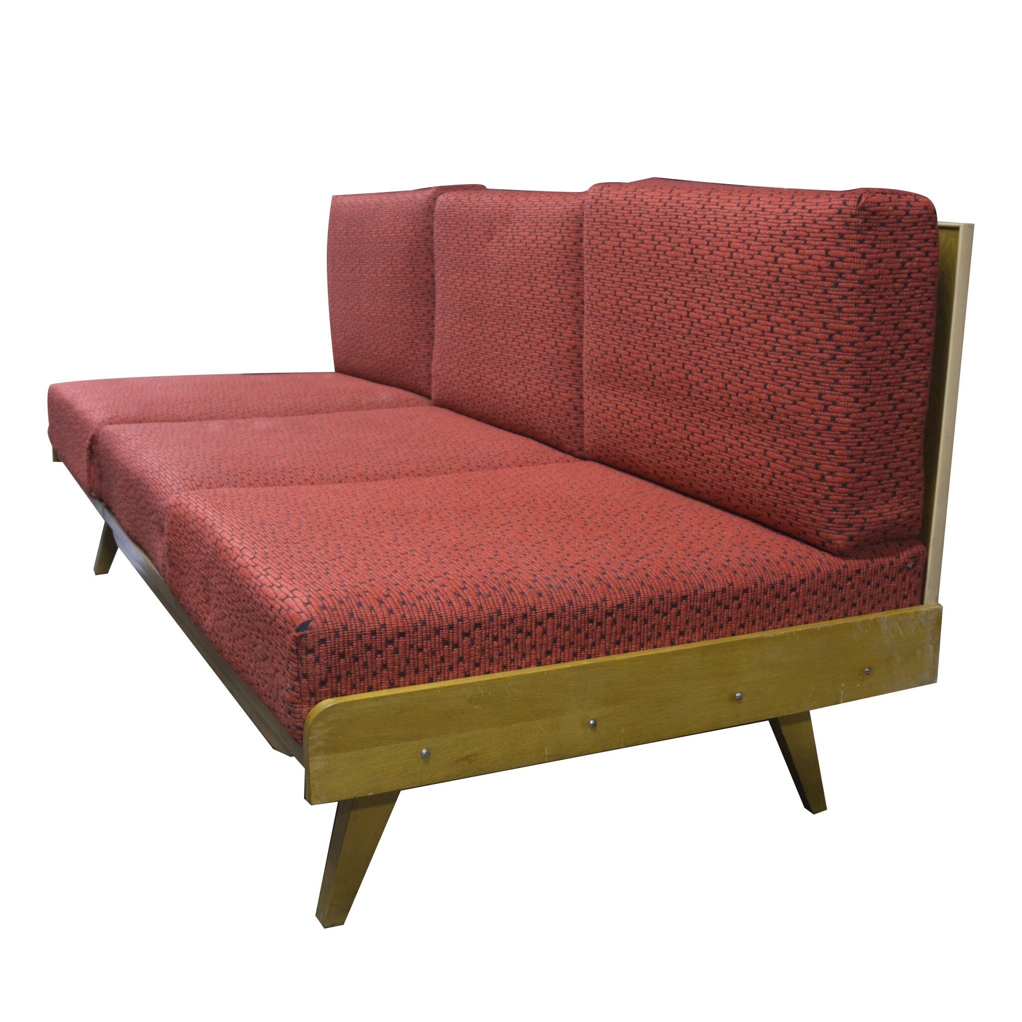 Sofa vintage and stool Frantisek Jirak for Tatra Nabytok
