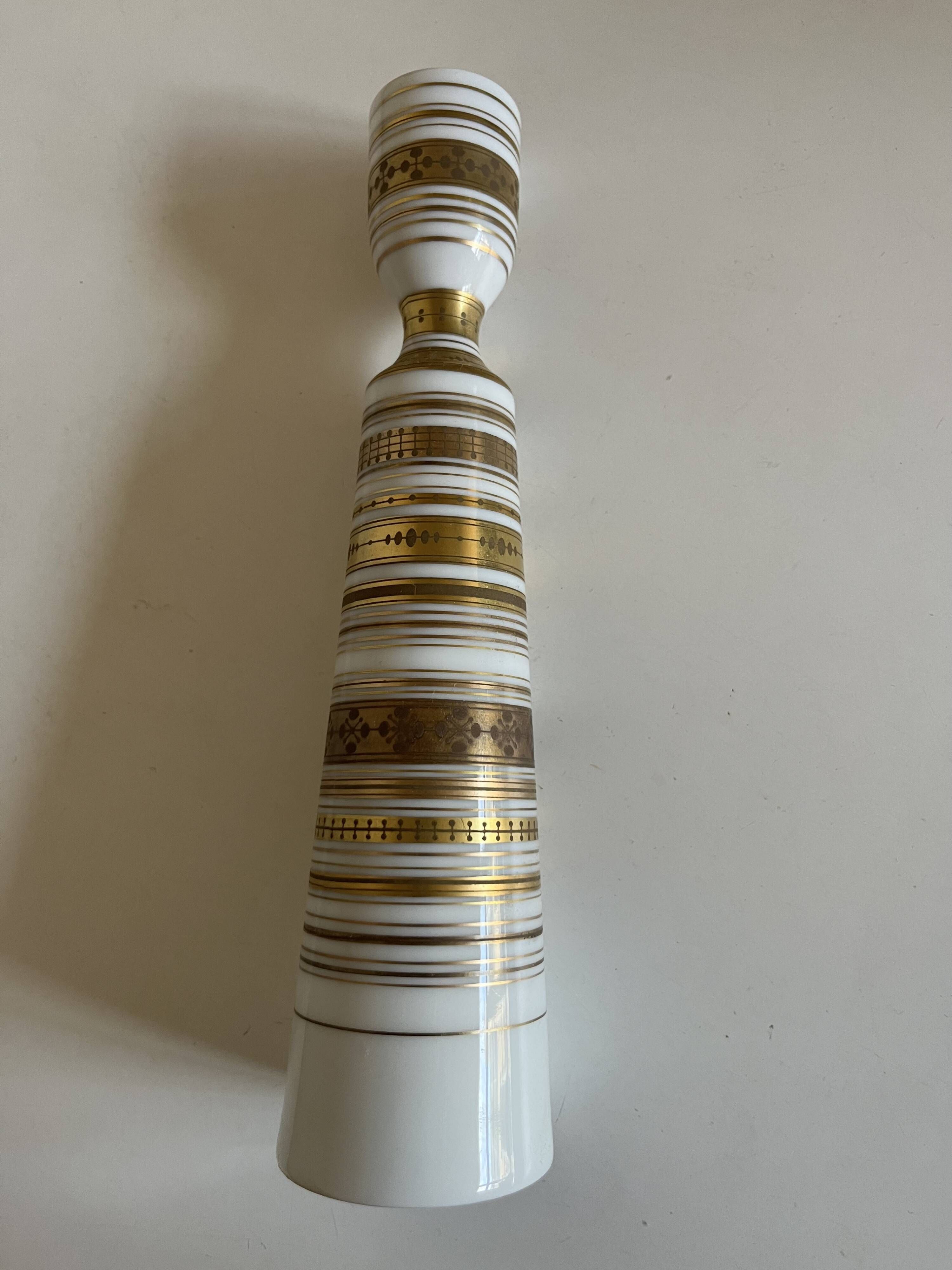 Bjorn Wiinblad Candle Holder Four Colours Rosenthal Scandinavian 1960 numbered