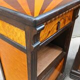 Pair of Art Deco bedside tables from the 1920s.