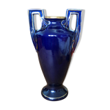Art deco vase faience of vierzon louis gueule