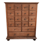 Oak craft furniture 19 drawers