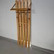 Porte-manteau en bois de pin largeur 60 hauteur 190 profondeur 30 cm
