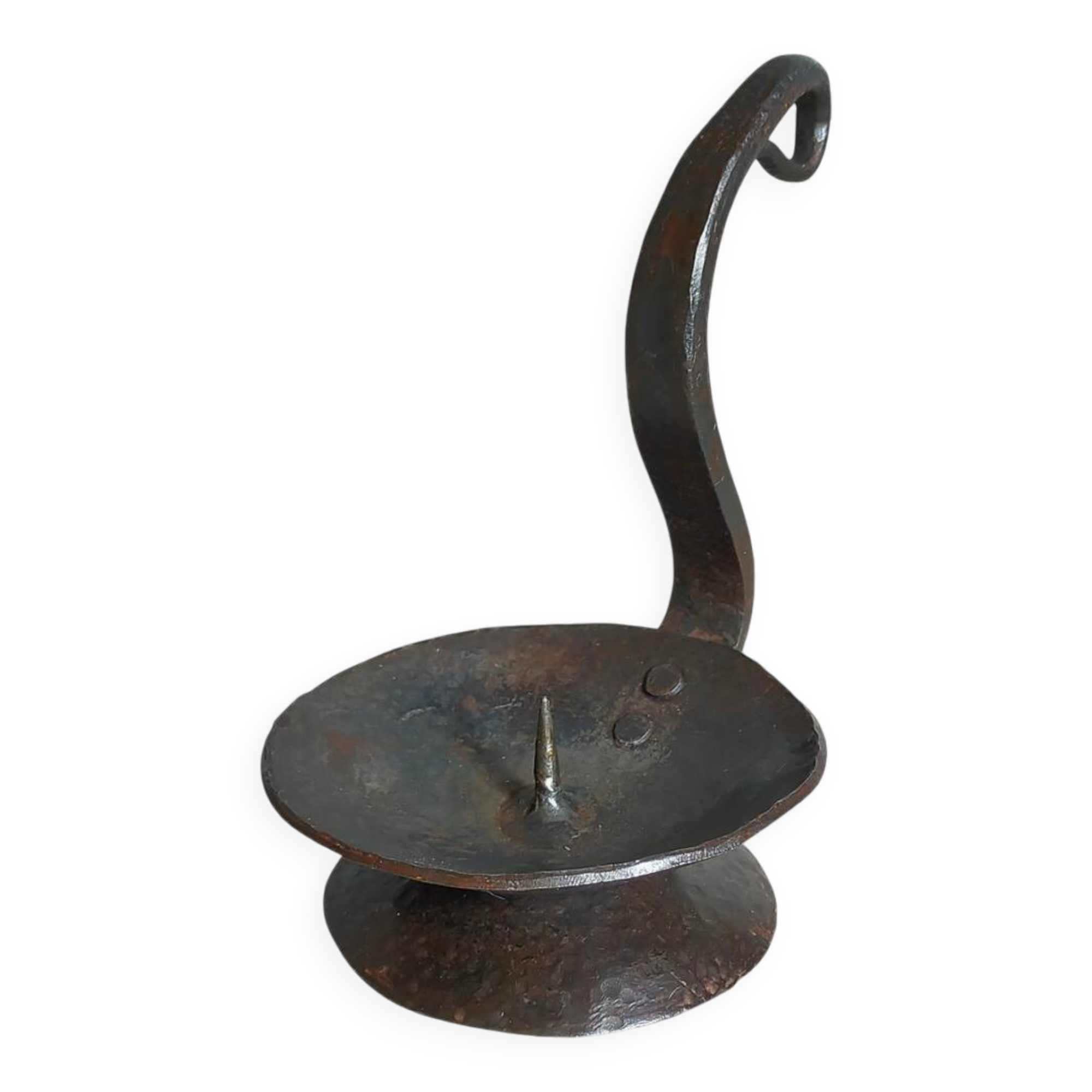 Brutalist candle holder from the 50s