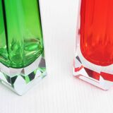 Set of 3 VEB vases 1970