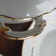 SFP service dish set - Limoges - White and golden