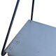 Vintage metal wall shelf wall rack minimalistic 1960’s