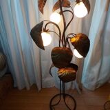 Floor lamp rhubarb leaf 70s