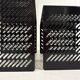 Black perforated steel nesting tables Italy 1980’s