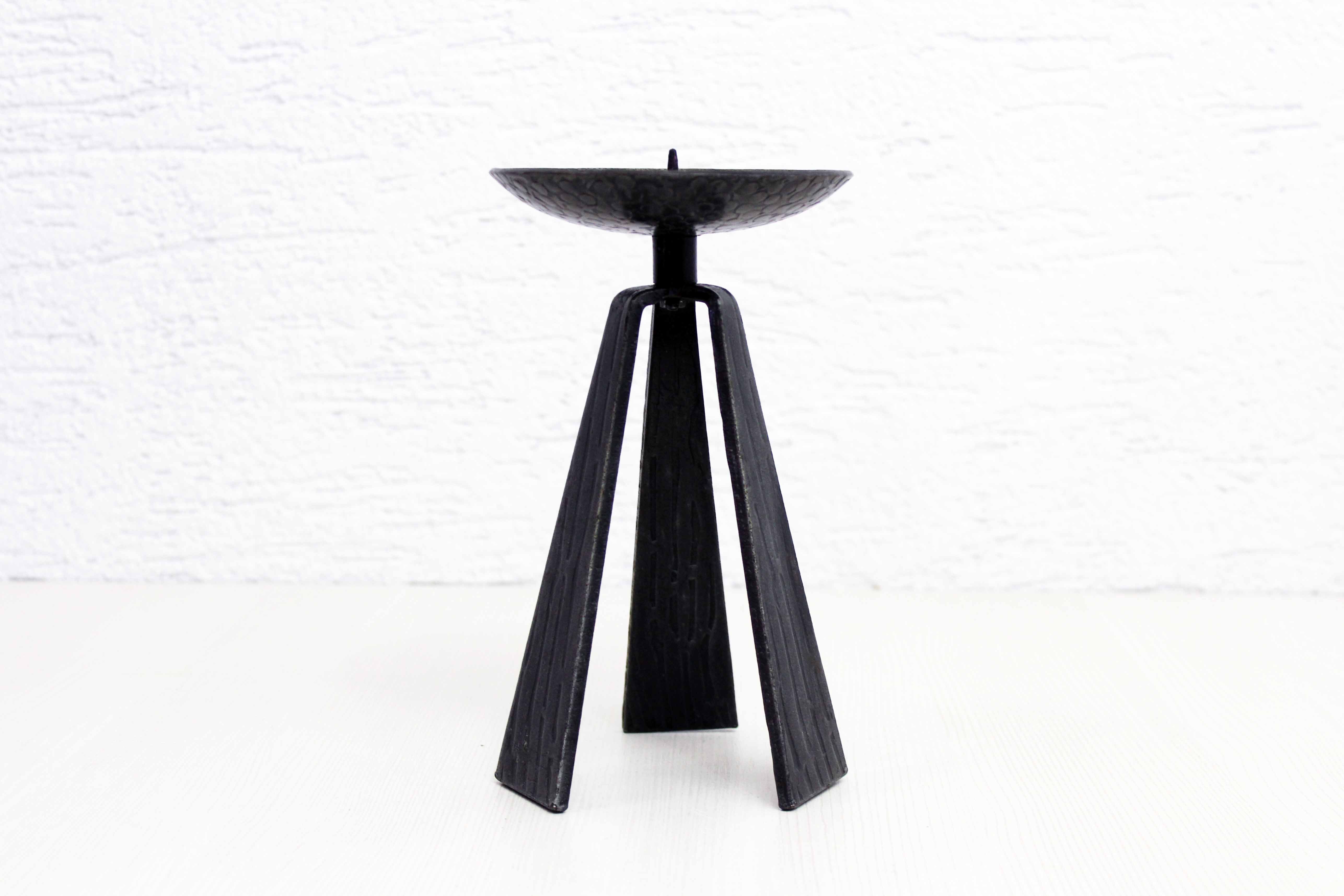 Brutalist candlestick 1950