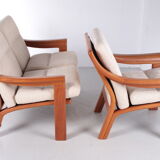 Vintage Danish Design Sofa and Armchair, 1960s