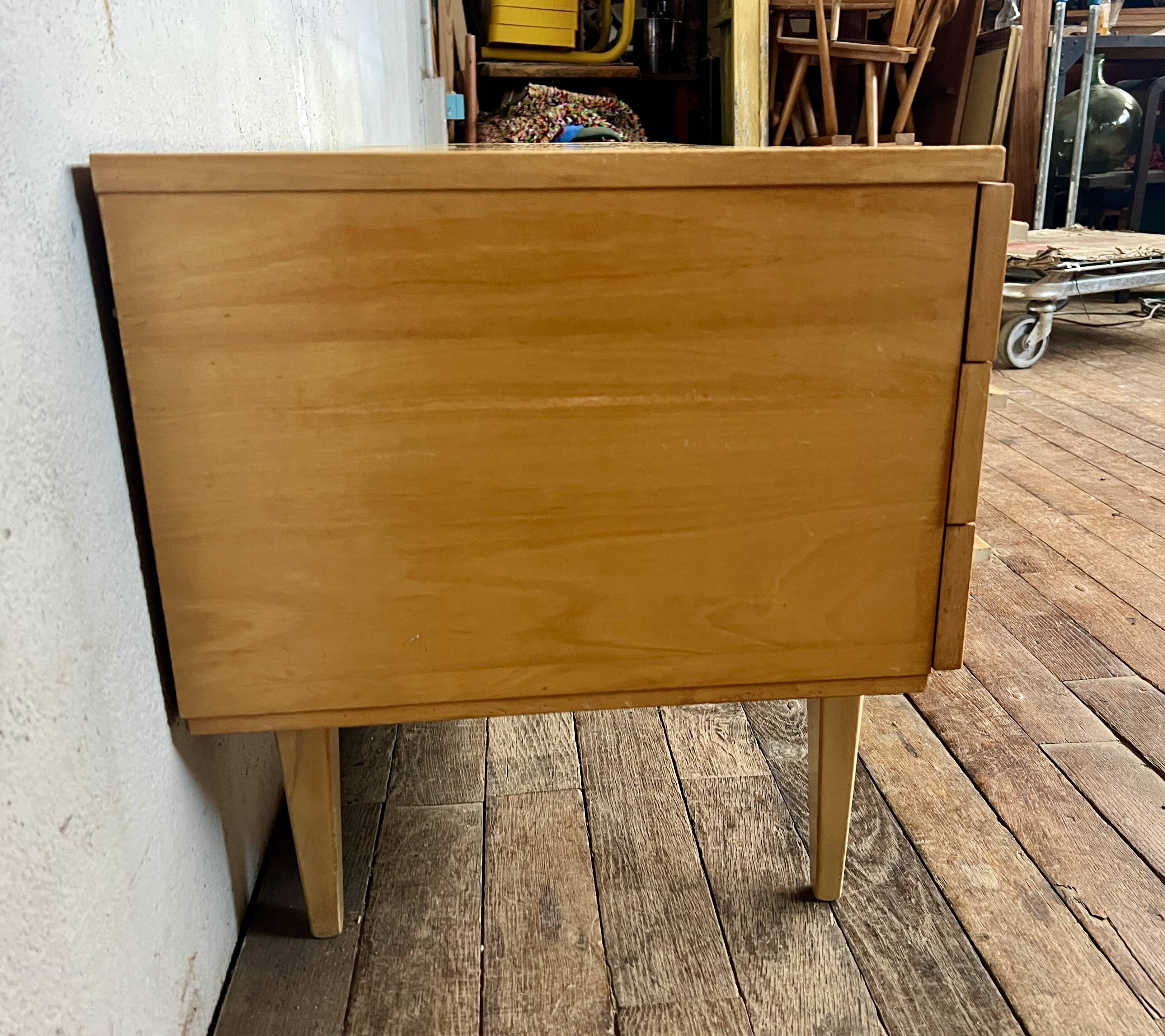 Vintage Scandinavian TV cabinet sideboard