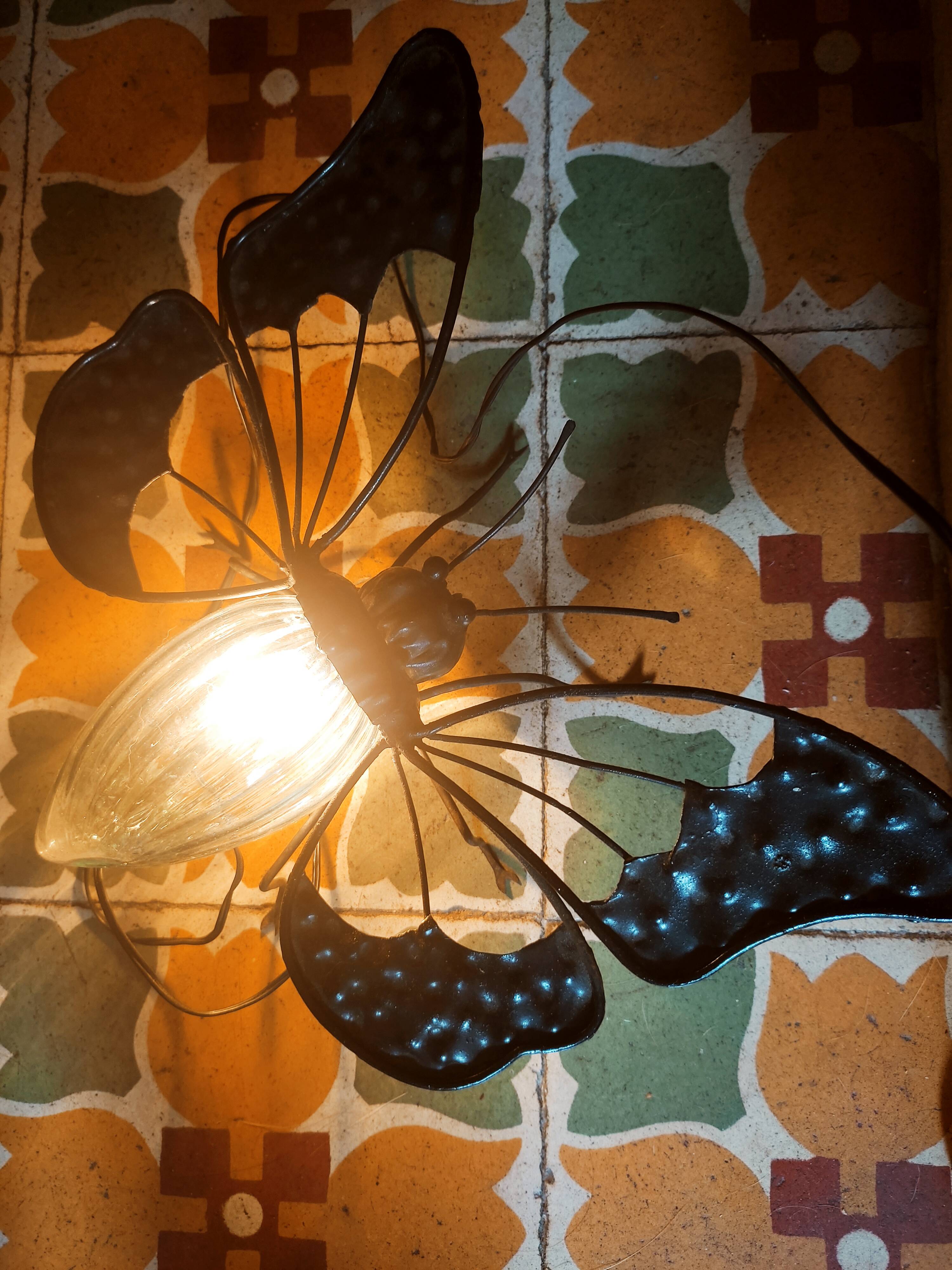 Wall lamp butterfly
