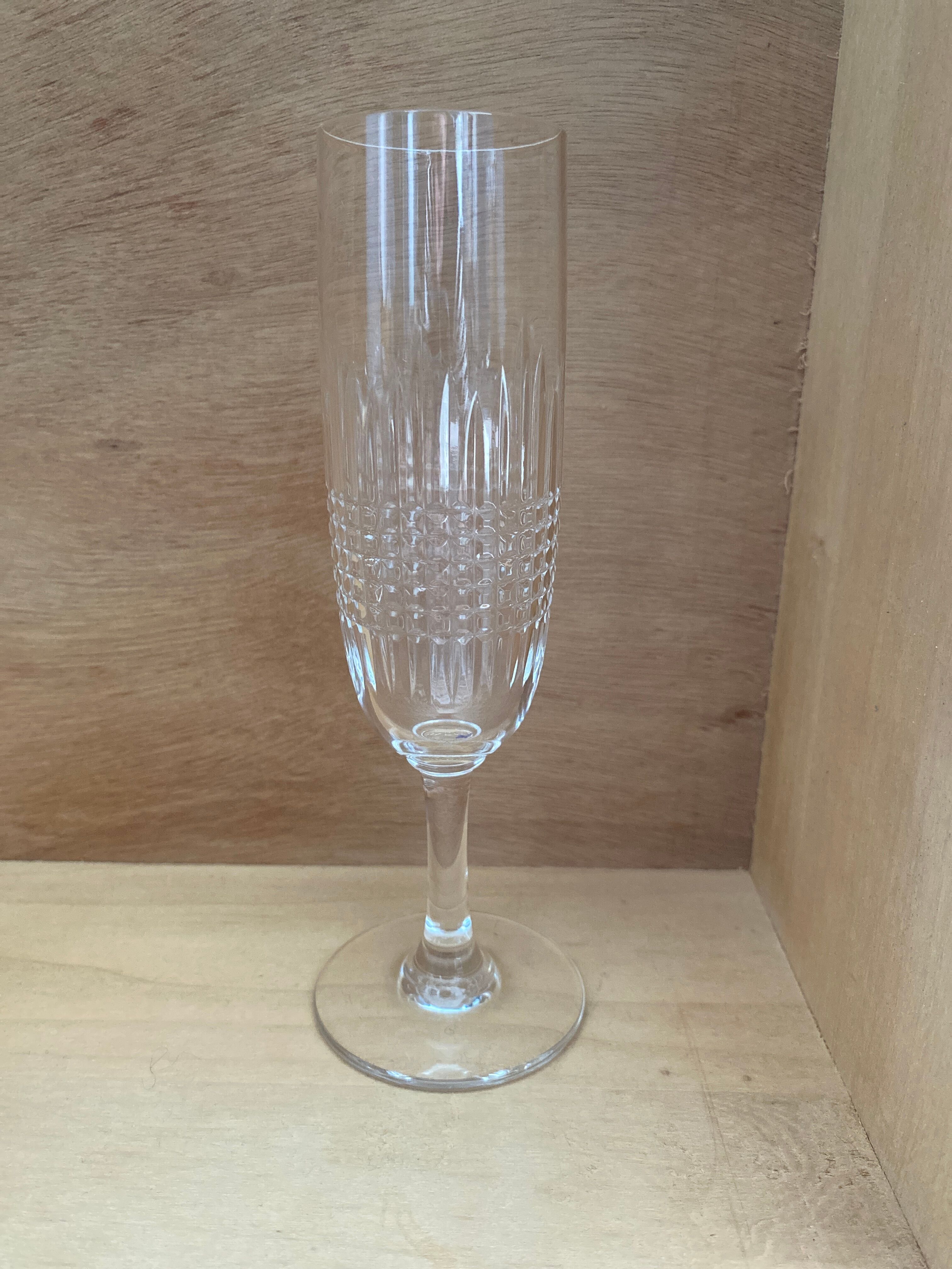Baccarat champagne flute model Nancy