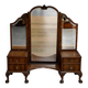 Walnut dressing table, Chippendale style, England – 1930