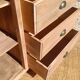 Handcrafted asymmetrical wooden furniture